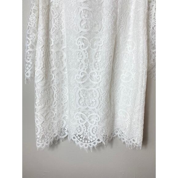 NWT LILLY PULITZER DRESS 8 WHITE BRIDE BRIDAL WEDDING LACE - Picture 8 of 15